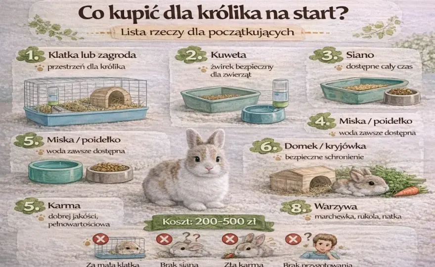 Wyposażenie klatki królika: Kompleksowy przewodnik i lista zakupów