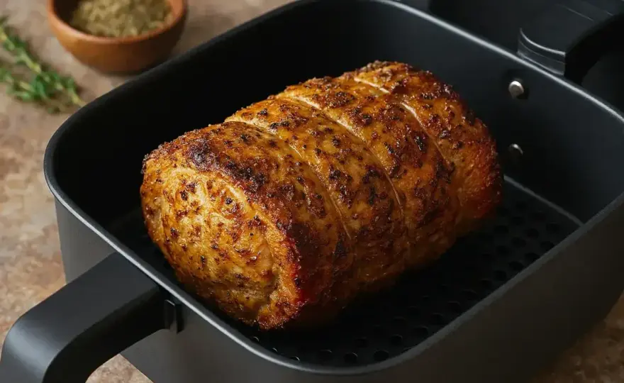 Rôti de Porc Air Fryer Parfait - Moelleux Garanti !