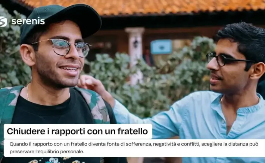 Chiudere con una sorella - Quando è sano e come farlo bene