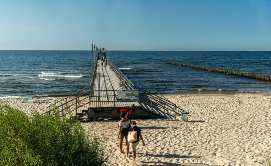 Sianożęty bez pośpiechu - plaża, rower i krótki wypad