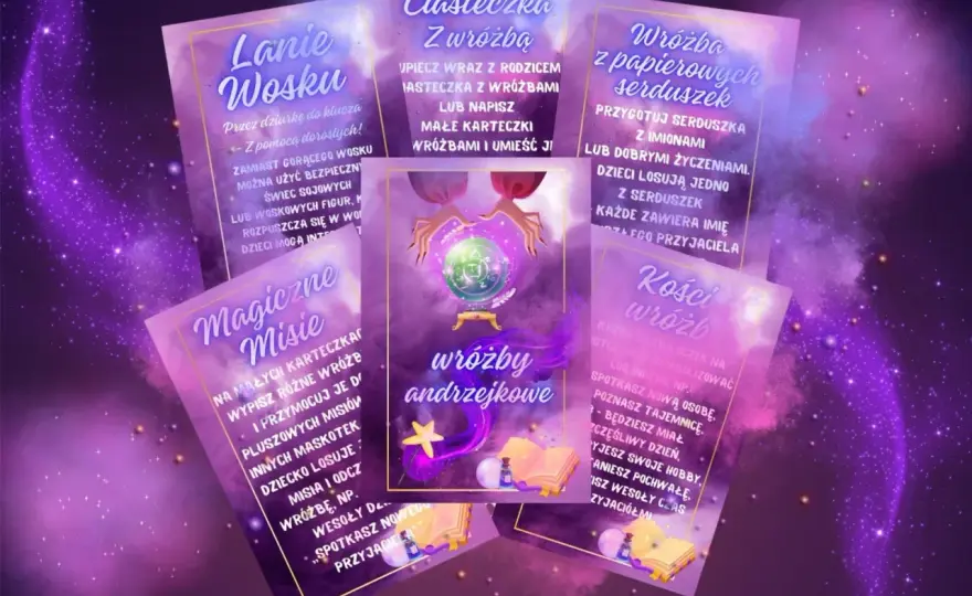 Nowoczesne wróżby andrzejkowe - tarot i pomysły na wieczór