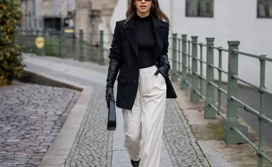 Pantalón blanco ancho: Domina el estilo y combínalo con éxito
