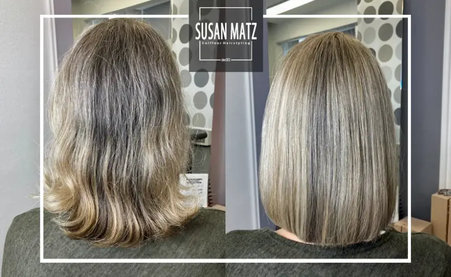 Graues Haar blond färben: Die besten Nuancen & Techniken