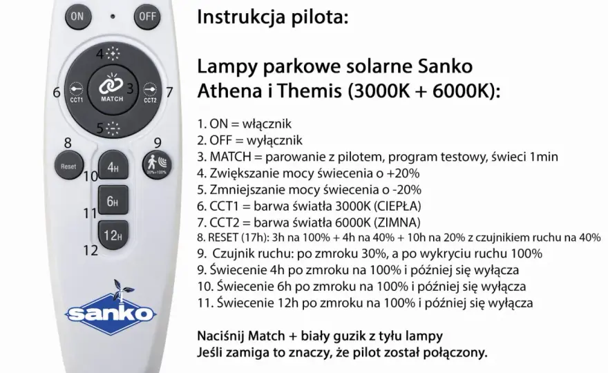 Pierwsze uruchomienie lampy solarnej - instrukcja krok po kroku