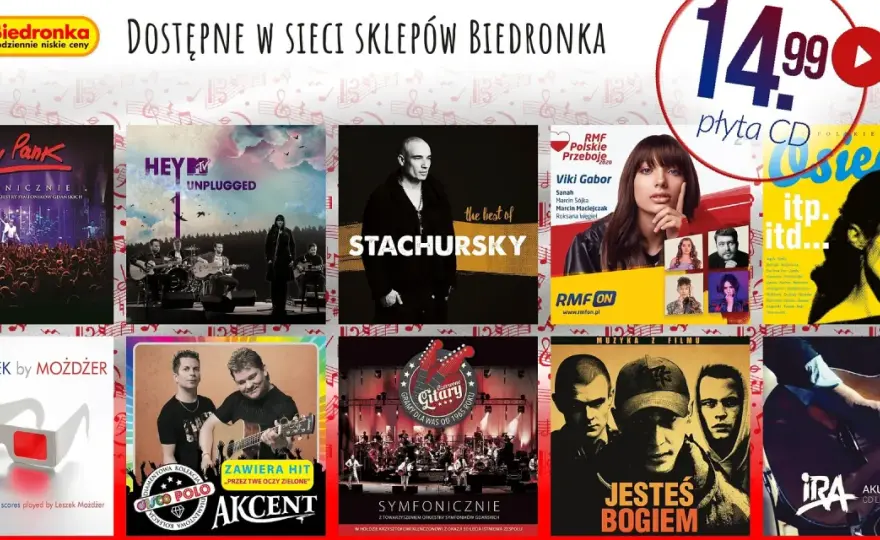 Biedronka oferuje płyty CD i winylowe: Czy warto skorzystać?