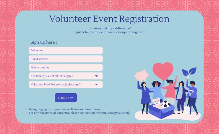 Volunteer Website Design - Get More Sign-Ups