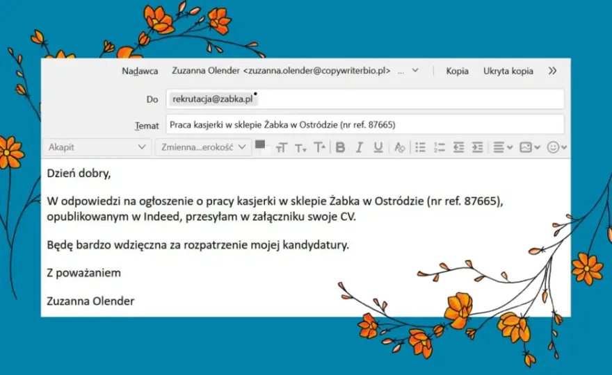 Jak napisać e-mail z CV? Wzory i błędy, by zyskać pracę!