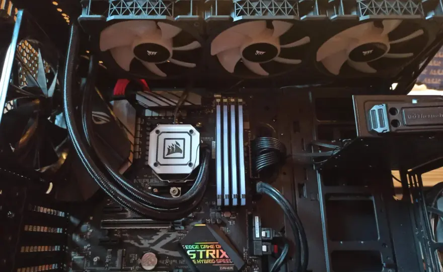 AIO richtig einbauen - Radiator oben oder vorne?
