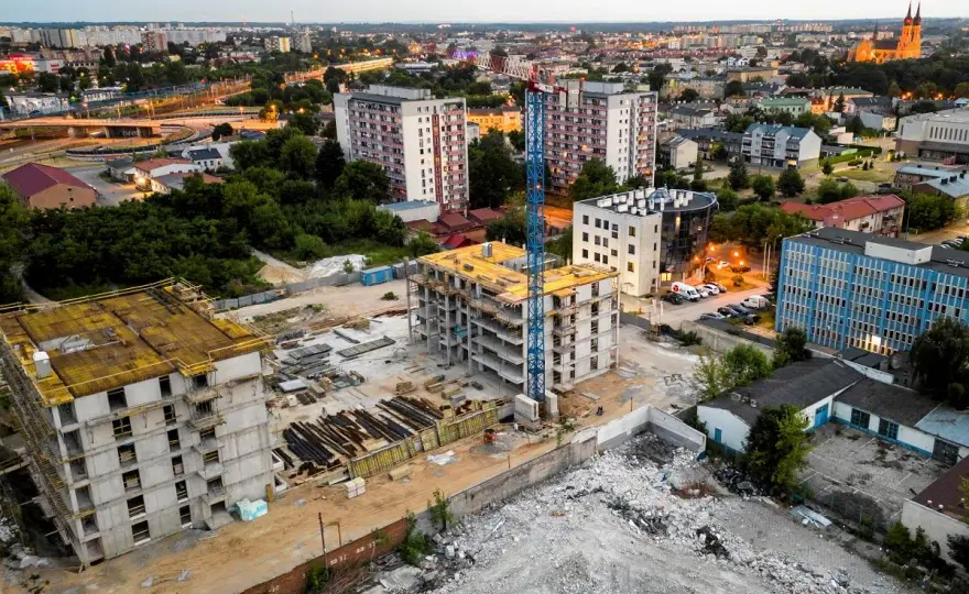 Radom Południe: Co budują? Nowe bloki, sklepy i plany miasta