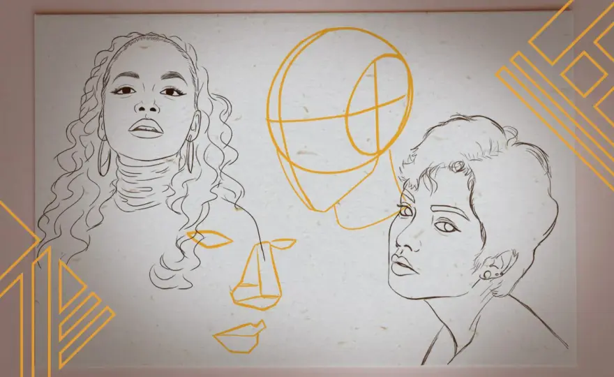 Dessiner un portrait - Maîtrisez structure, lumière et expression