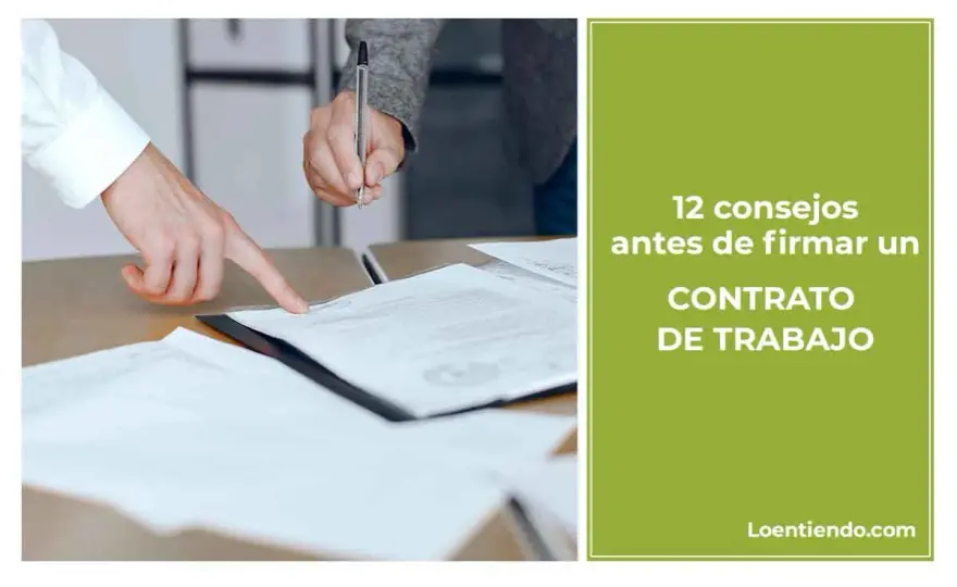 Firmar contrato antes de cambiar de trabajo - ¿Cuándo y cómo?