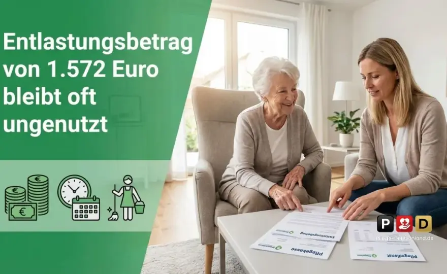 Entlastungsbetrag - Pflege oder Steuer? Das gilt für Sie