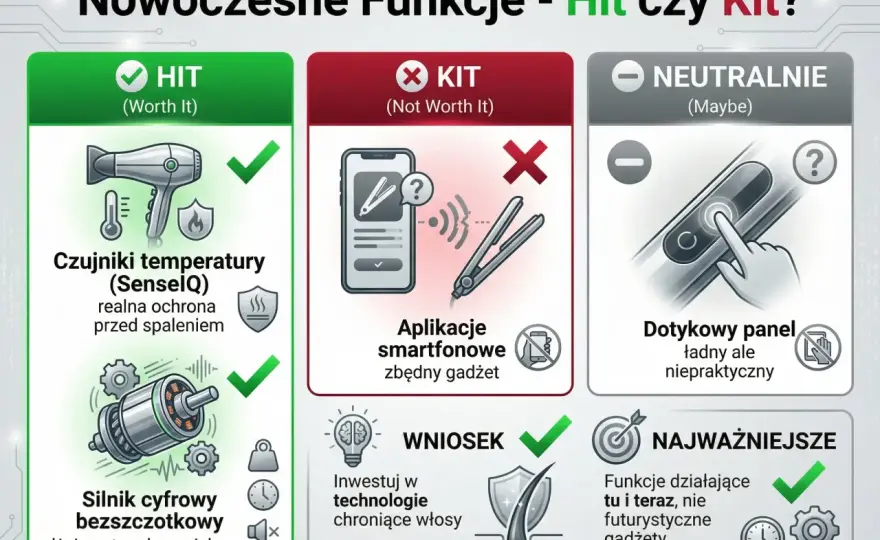 Suszarka cyfrowa a standardowa - za co warto dopłacić?