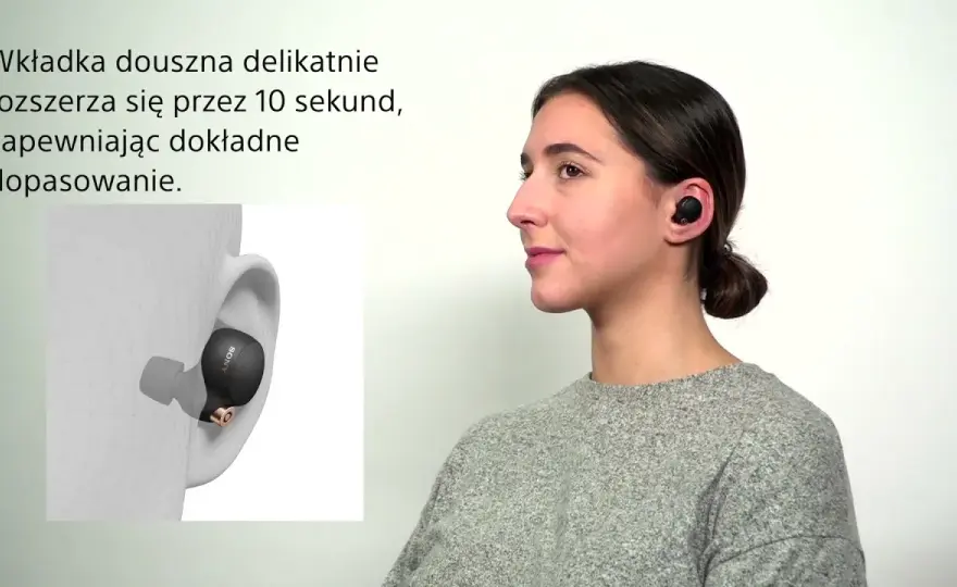 Jak włożyć słuchawki bezprzewodowe, aby nigdy nie wypadły?