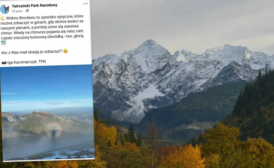 Widmo Brockenu w górach - jak je rozpoznać i kiedy się pojawia