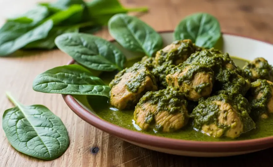 Palak Chicken - Så lagar du den perfekta spenatgrytan