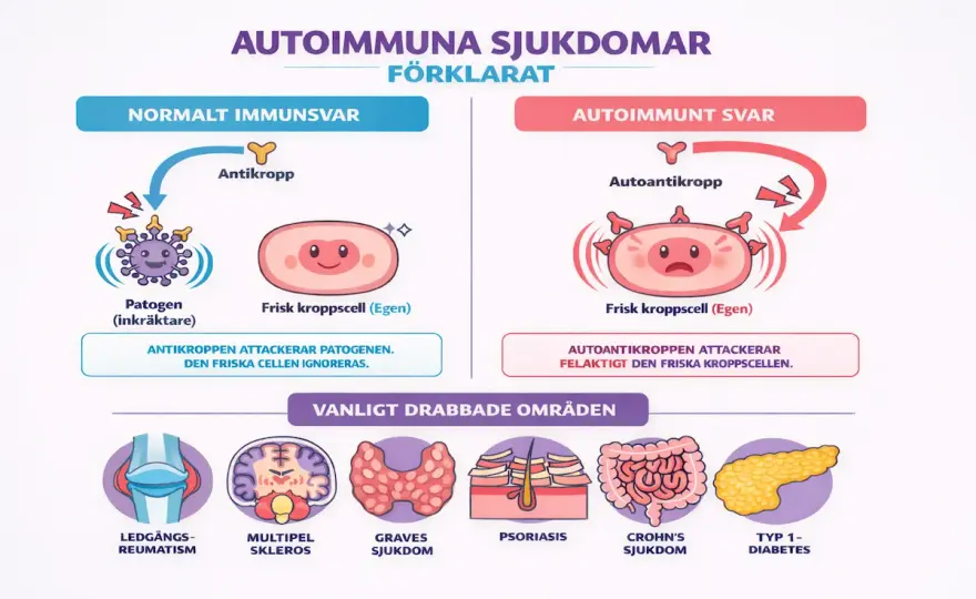 Autoimmun sjukdom test - Tolka provsvar & få rätt diagnos