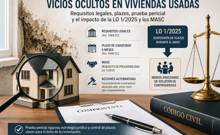 Vicios ocultos en la vivienda - Reclama y protege tu compra