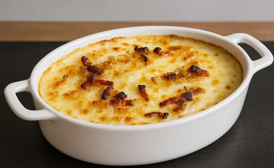 Gratin de crozets au reblochon - la recette fondante