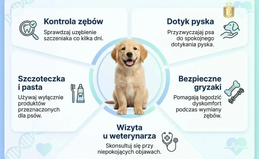 Mleczaki u psa - Kiedy wypadają i jak pomóc szczeniakowi?
