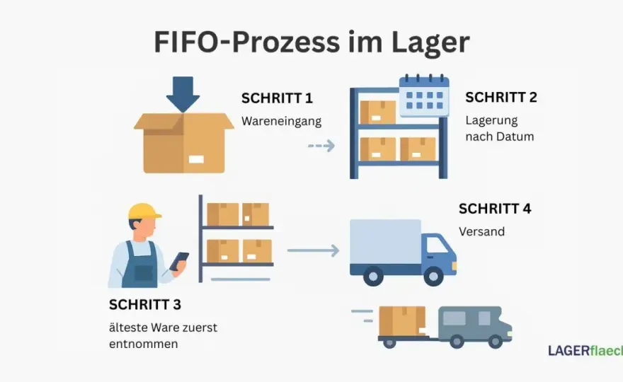 FIFO-Lager richtig organisieren und FEFO sinnvoll einsetzen