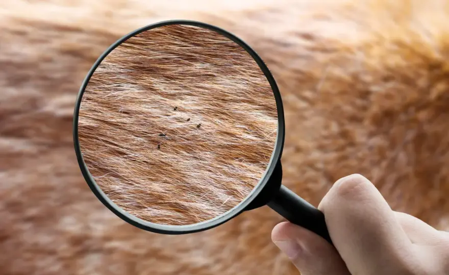 Puntini neri sul cane - Pulci o altro? Scopri cosa fare