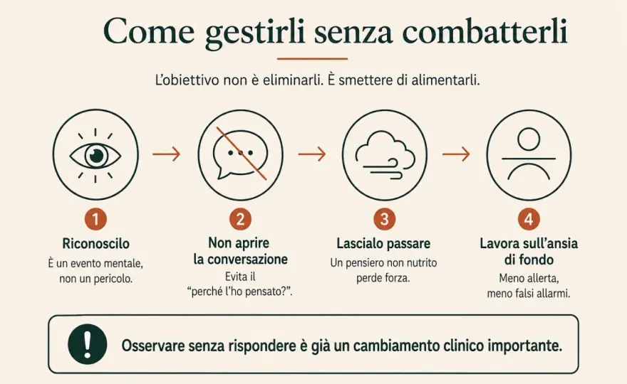 Pensieri sessuali intrusivi - come riconoscerli e gestirli