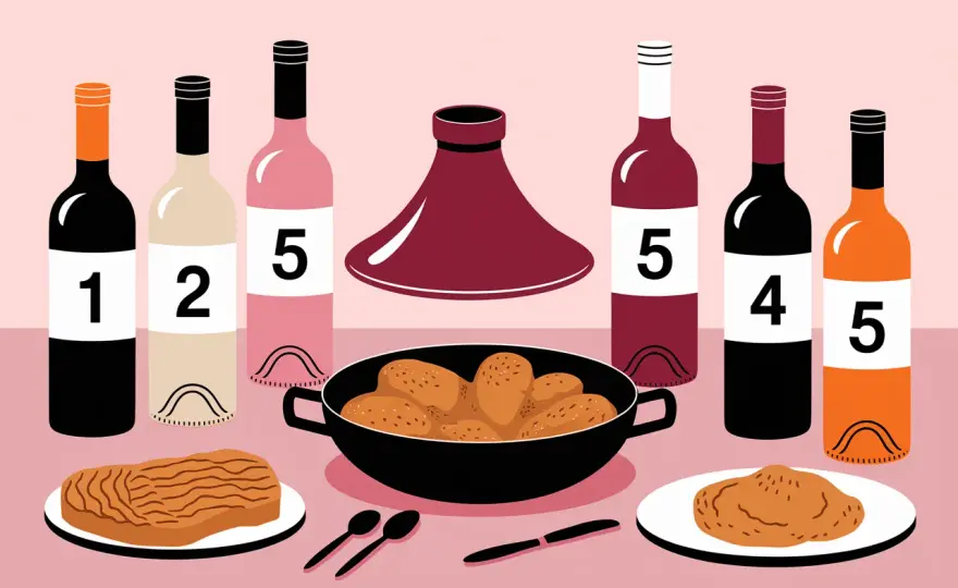 Quel vin avec un tajine de poulet - L'accord parfait