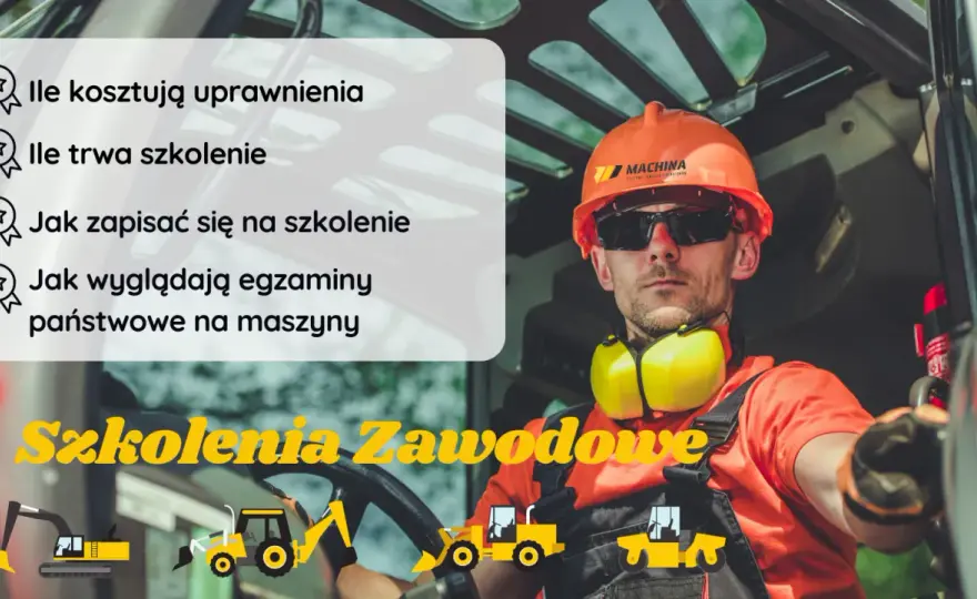 Ile kosztuje kurs na koparkę? Ceny, zarobki i uprawnienia