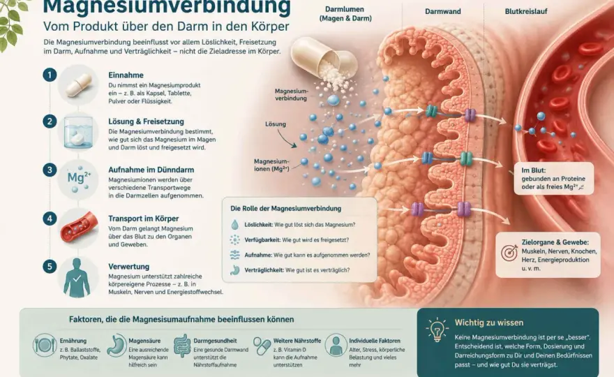 Magnesium und Vitamin D zusammen einnehmen - was du wissen musst