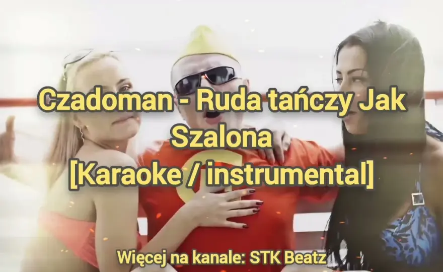 Podkład muzyczny do Ruda tańczy jak szalona – idealny na karaoke