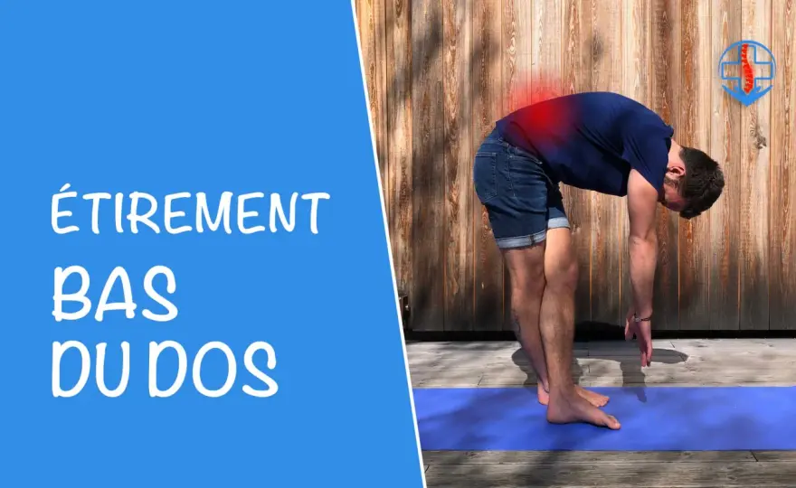 Dos bloqué, quels étirements faire sans se blesser ?