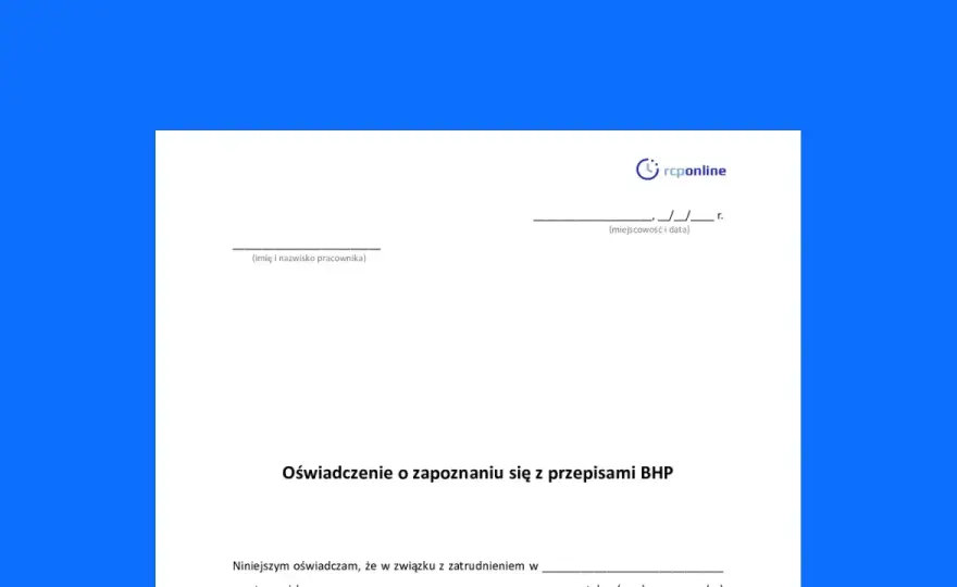 Szkolenie wstępne BHP - Jak wdrożyć pracownika bezpiecznie?