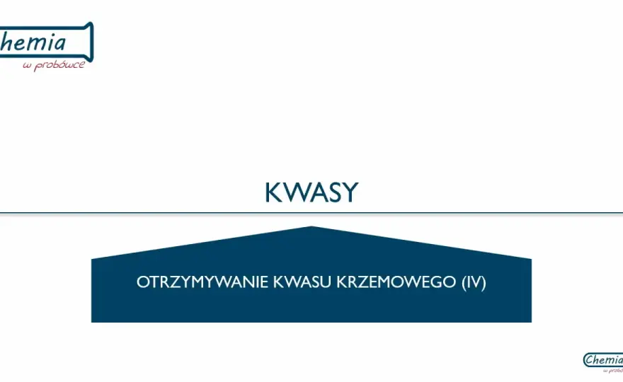 Kwas krzemowy - Czy na pewno wiesz, co to jest?