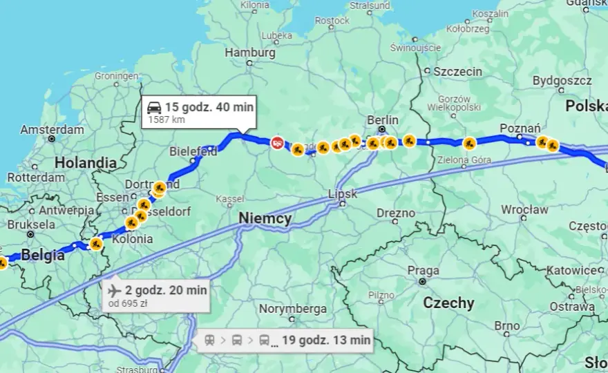 Ile kilometrów do Paryża? Sprawdź odległość i czas podróży