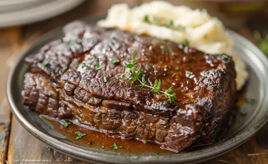 Paleron au vin rouge parfait - Le secret d'une viande fondante