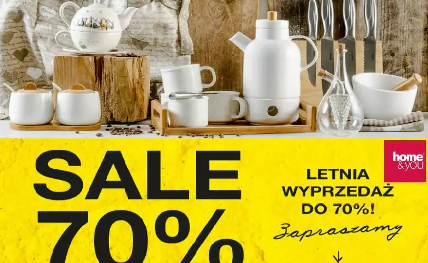Promocje home&you: Kalendarz wyprzedaży i rabaty - Oszczędzaj!
