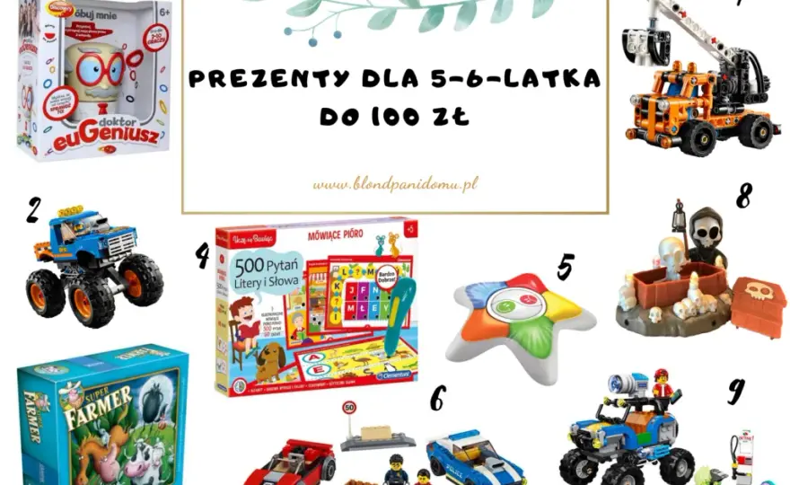 Co kupić 5-letniemu chłopcu pod choinkę? Niezapomniane prezenty!