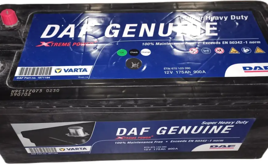 DAF XF 106 - Jaki akumulator? Poradnik wyboru i dbania