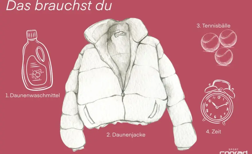 Daunenjacke trocknen - So bleibt sie bauschig & warm!