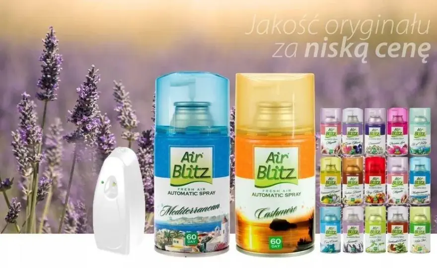 Wkład zapachowy: Odświeżanie powietrza z klimatyzacji