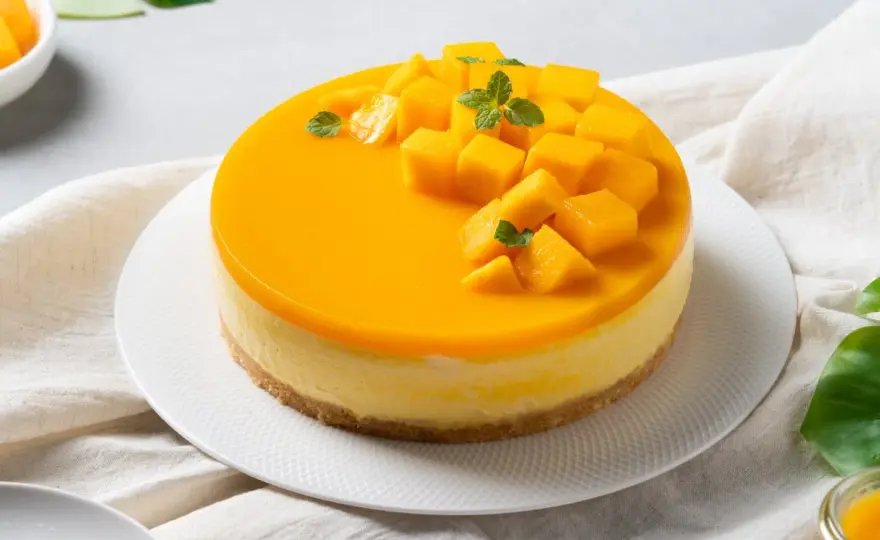 Polewa z mango do sernika i tarty - jak zrobić idealną warstwę