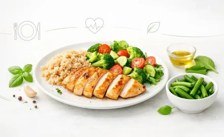 Fit obiad z kurczakiem - Jak jeść lekko i syto?