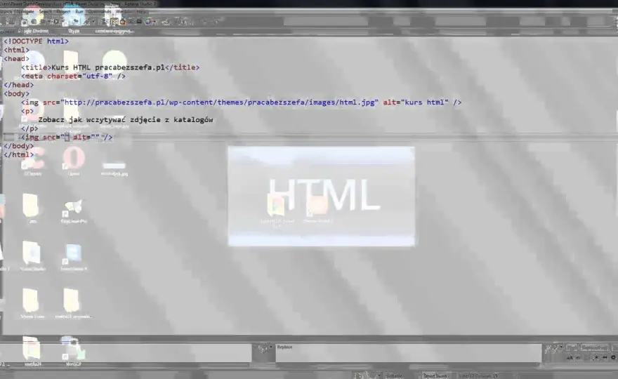 Jak wstawić obrazek HTML w Notatniku bez błędów i problemów