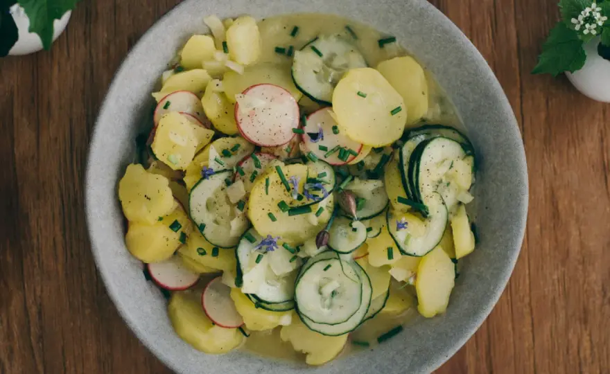 Bayerischer Kartoffelsalat - Das Geheimnis der Schlotzigkeit