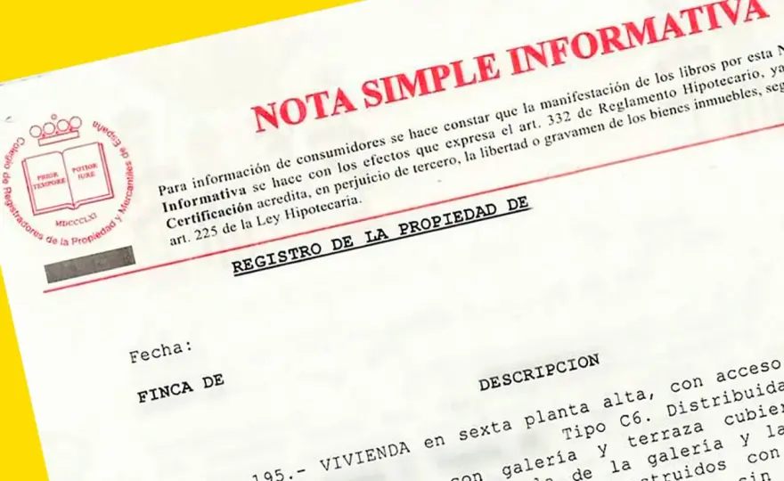 Nota Simple de Vivienda - Claves para Comprar sin Sorpresas