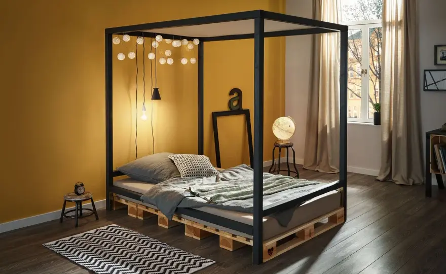 Himmelbett selber bauen - So gelingt dein Traum-Bett!