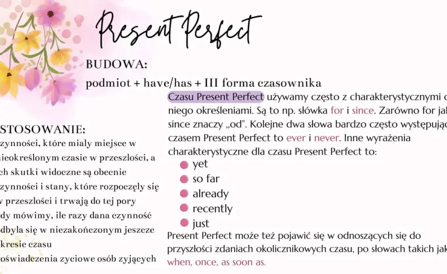 Angielskie czasy teraźniejsze - Jak opanować 4 formy?