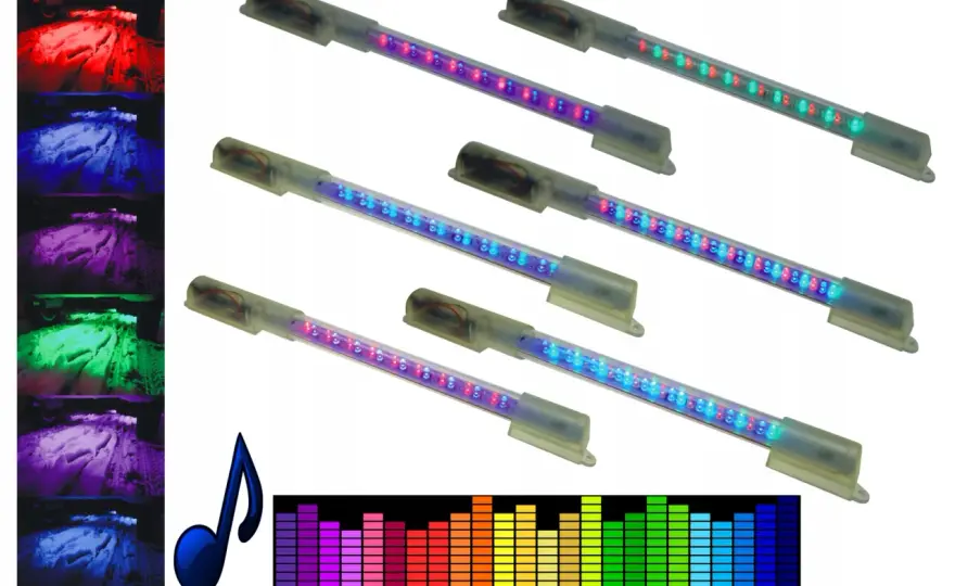 LED-y reagujące na dźwięk - Jak to działa i czy warto?