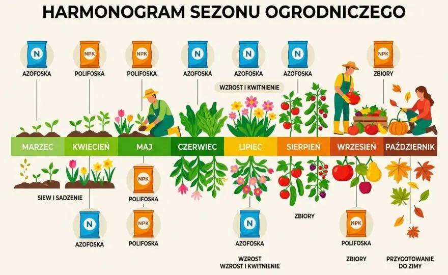 Kiedy stosować Polifoskę w ogrodzie, aby uniknąć błędów w nawożeniu roślin?